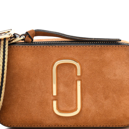 Marc Jacobs Suede Small Snapshot Camera Bag Mustard 12 of 12