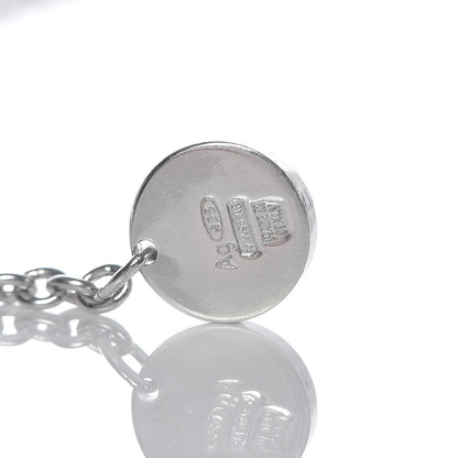 Bulgari Sterling Silver Ceramic Save The Children Pendant Necklace 8 of 10