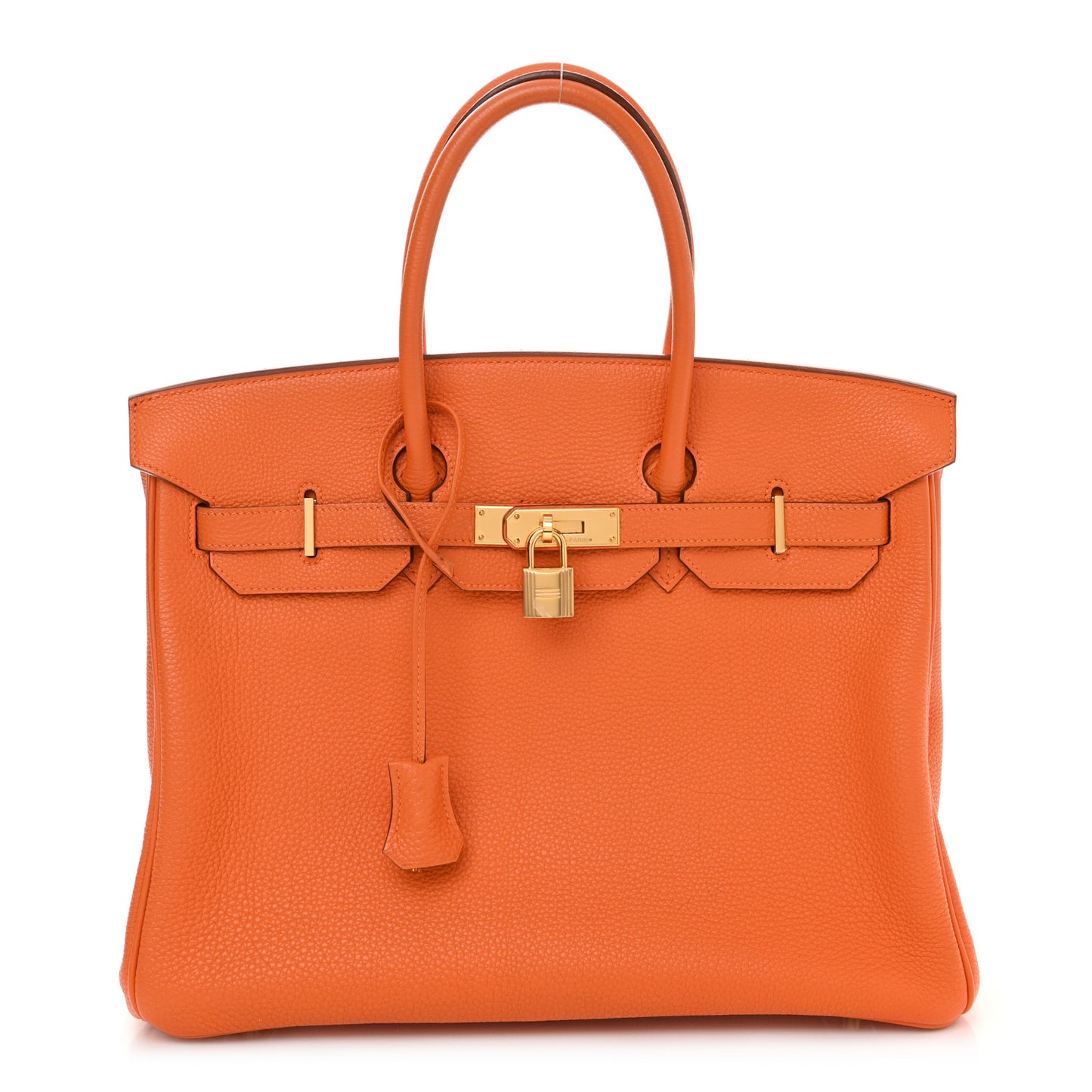 Togo Birkin 35 Orange