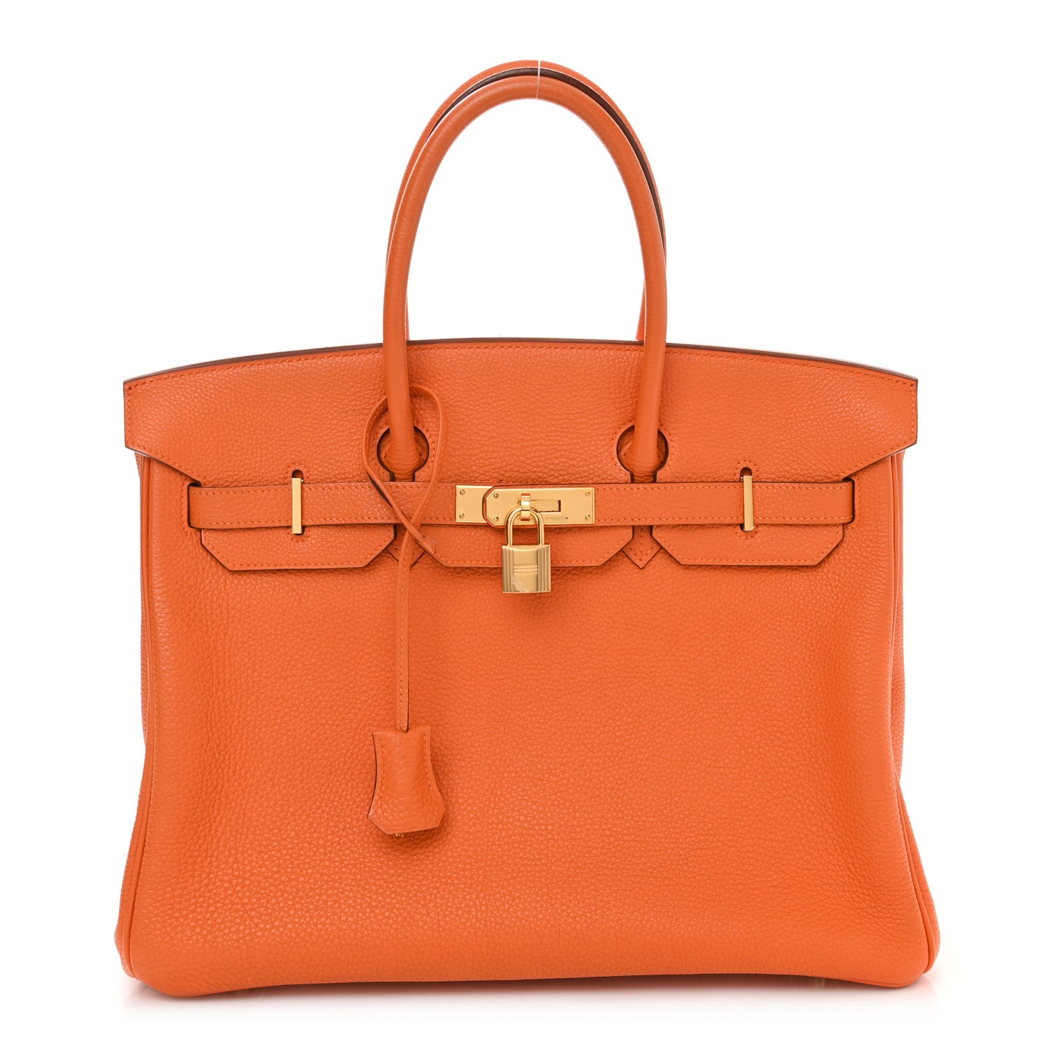 Hermes Togo Birkin 35 Orange 1 of 16