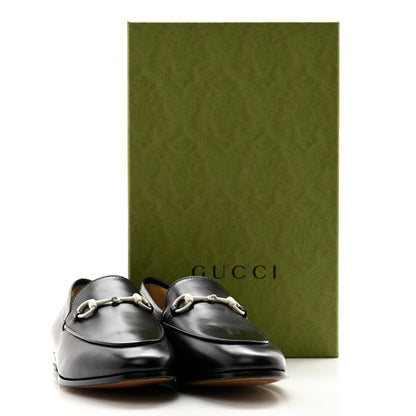 Gucci Calfskin Womens Horsebit Betis Glamour Moccasin Loafers 40 Black 10 of 10