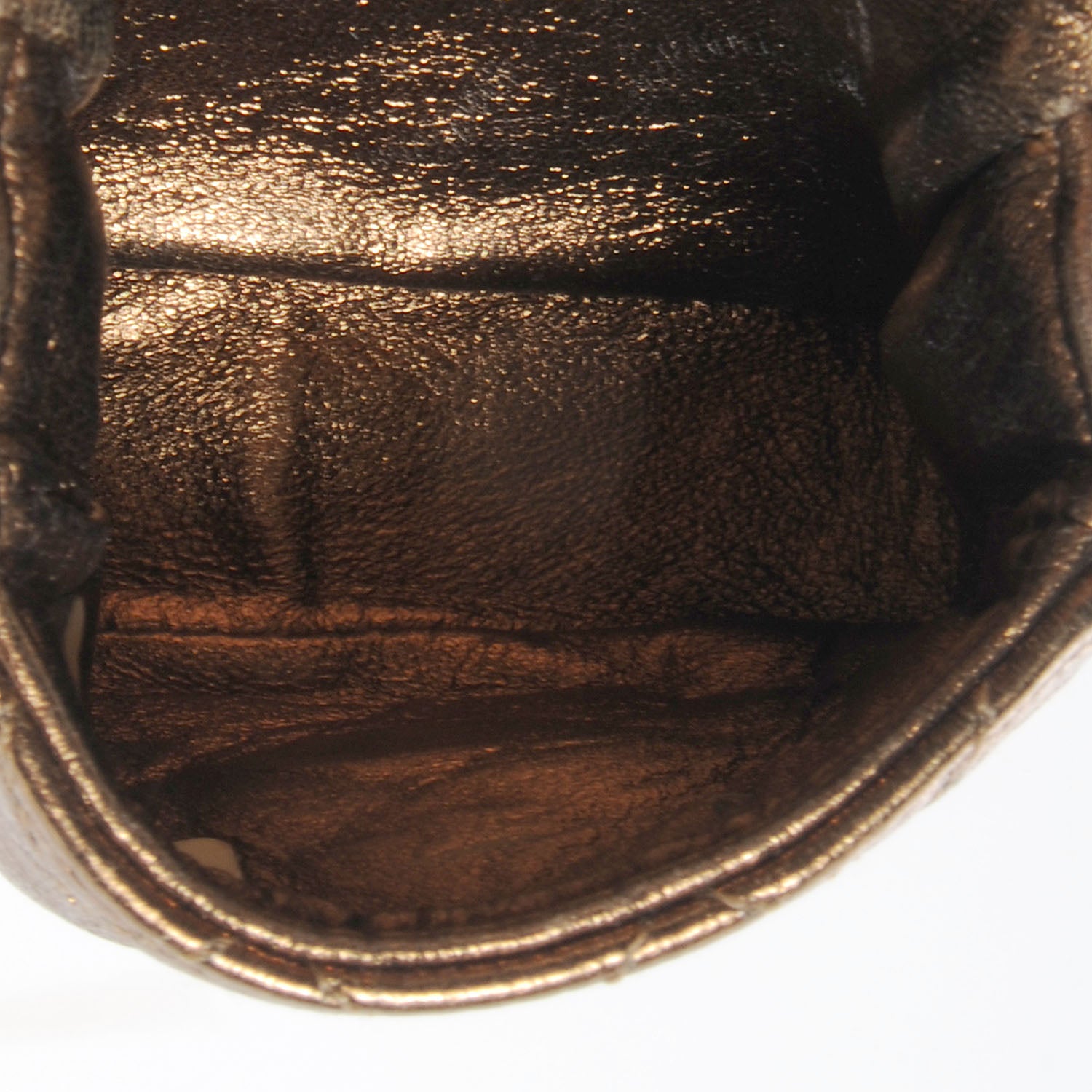 Chanel Quilted Leather Micro Mini Flap Bronze 8 of 8