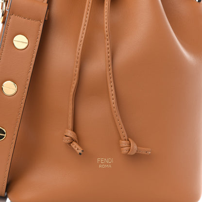Fendi Vitello Grace Matte F is Fendi Grande Mon Tresor Bucket Bag Nocciola 11 of 11