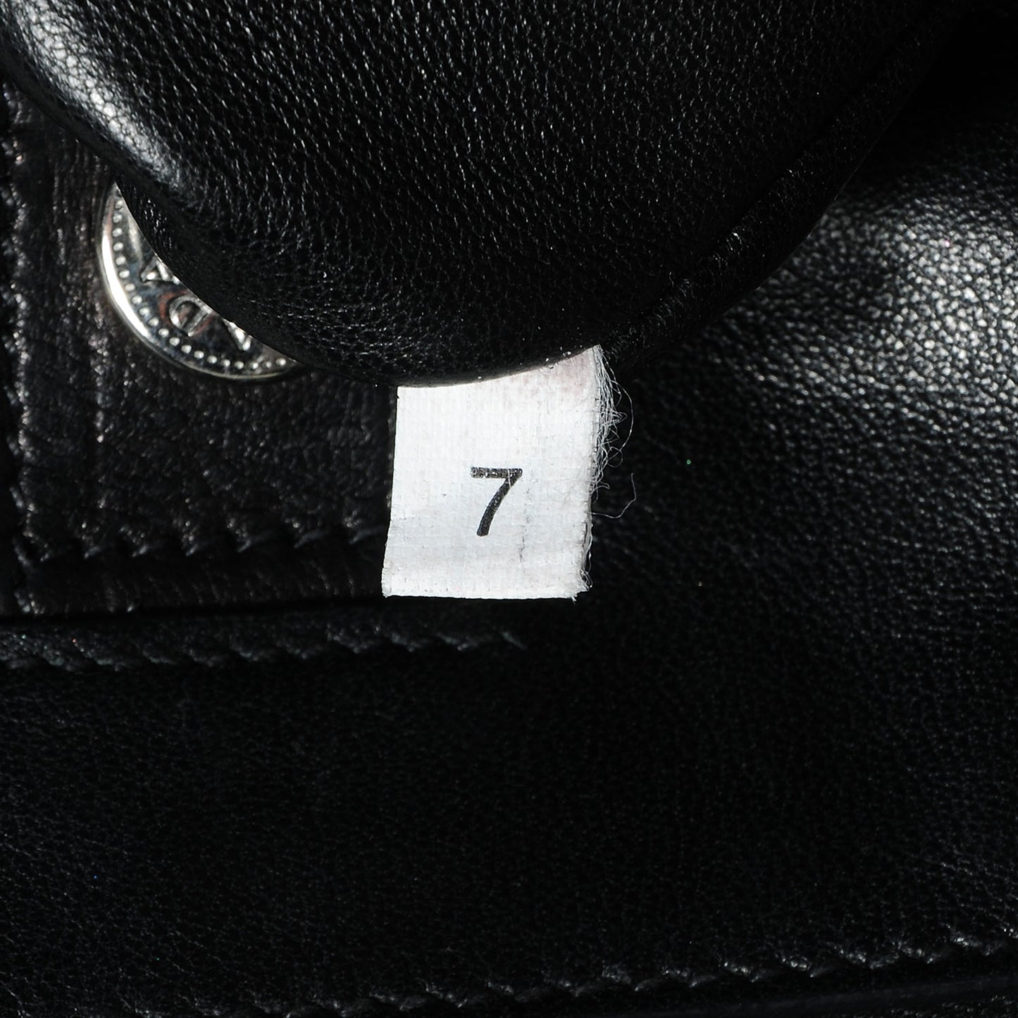 Glace Calf Twin Pocket Tote Nero Black