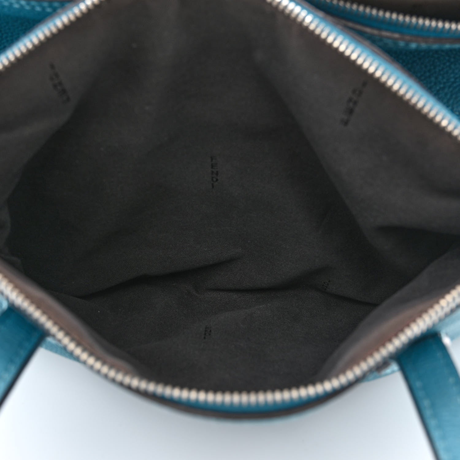 Fendi Vitello Bauletto Blue 7 of 12