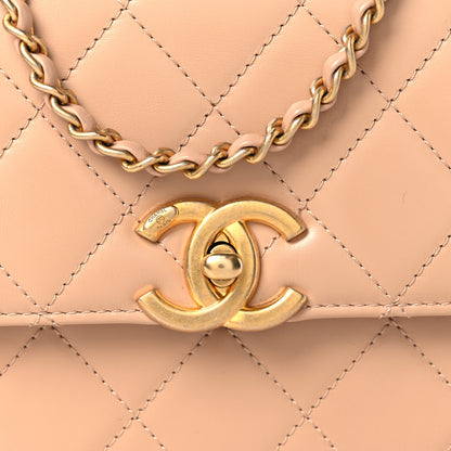 Chanel Calfskin Quilted Perfect Fit Flap Beige 7 of 9
