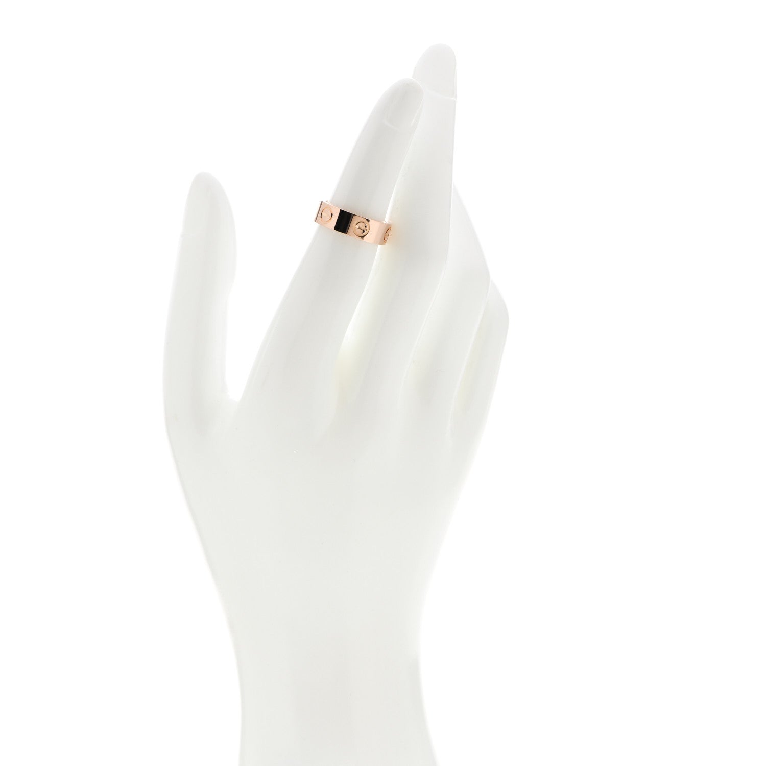 Cartier 18K Pink Gold 5.5mm LOVE Ring 48 4.5 2 of 5