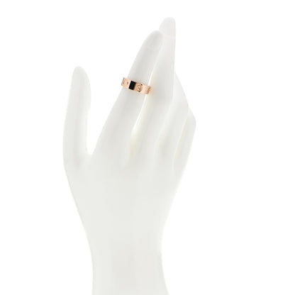 Cartier 18K Pink Gold 5.5mm LOVE Ring 48 4.5 2 of 5