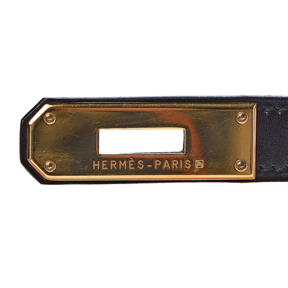 Hermes Box Kelly Retourne 35 Black 8 of 37