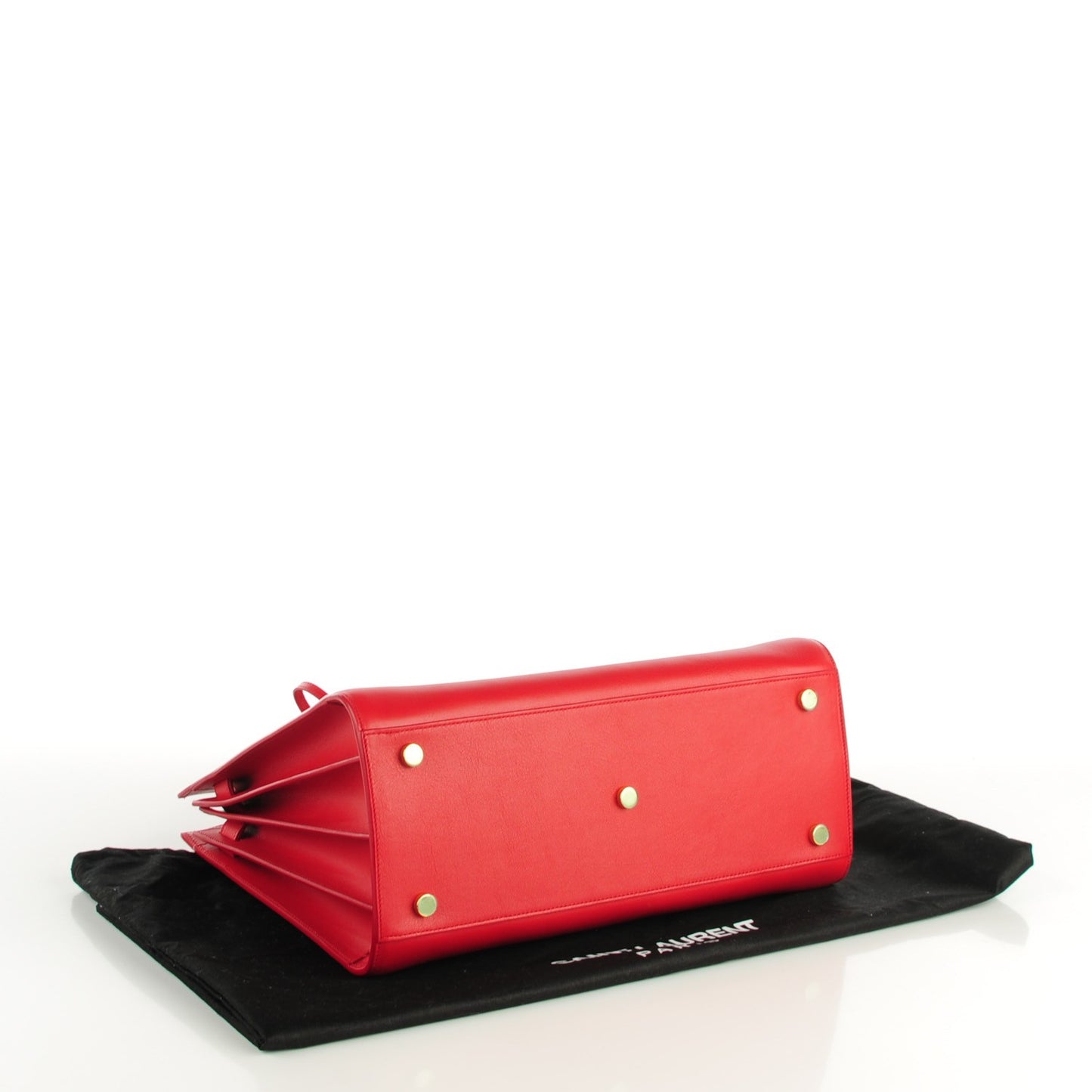 Calfskin Small Sac De Jour Lipstick Red