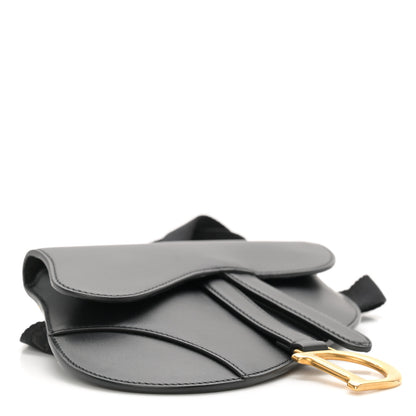 Christian Dior Calfskin Saddle Belt Bag Black 4 of 9