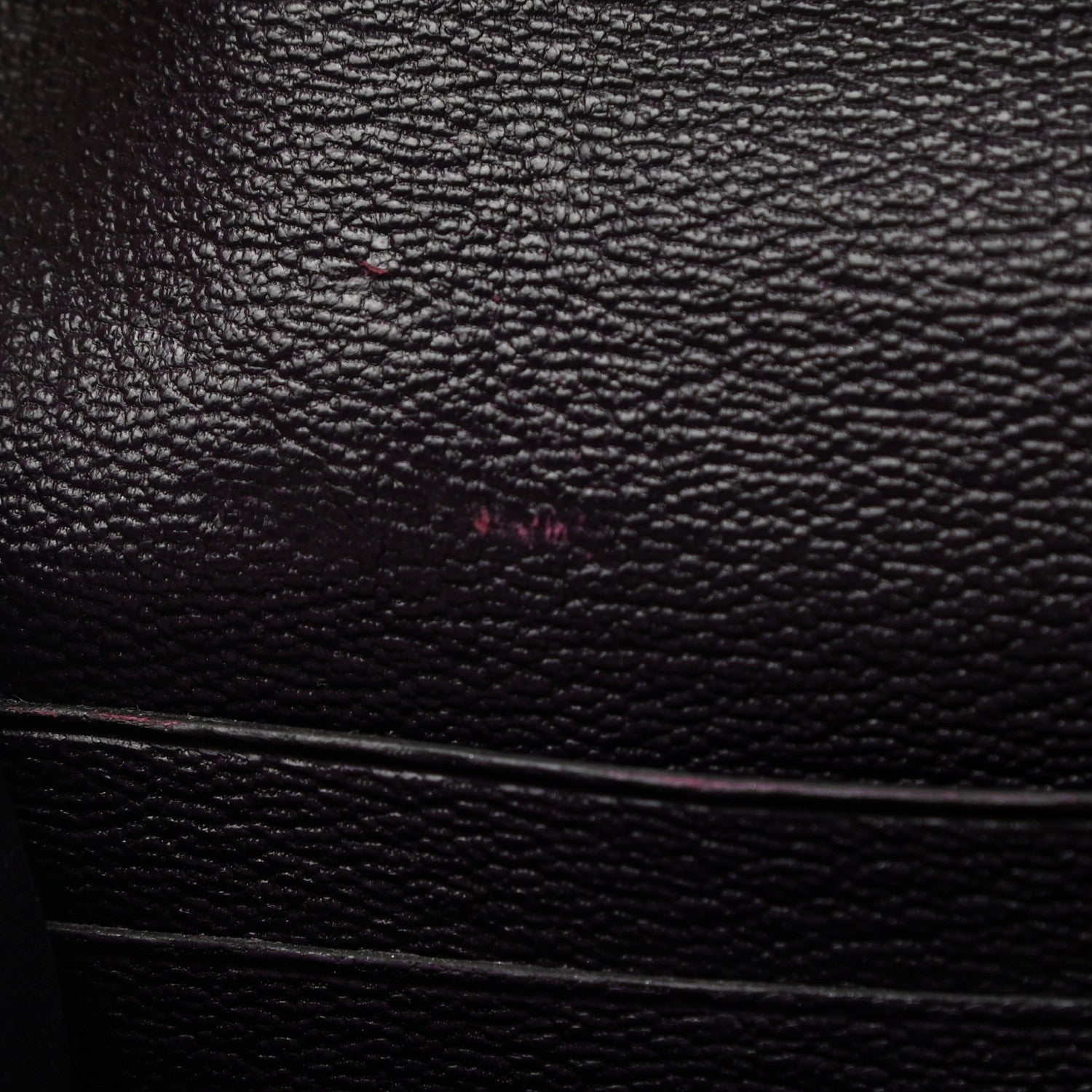 Hermes Matte Alligator Kelly Longue Wallet Prunoir 7 of 8