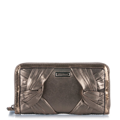 Burberry Calfskin Patent Knot Wallet Bronze 1 of 7