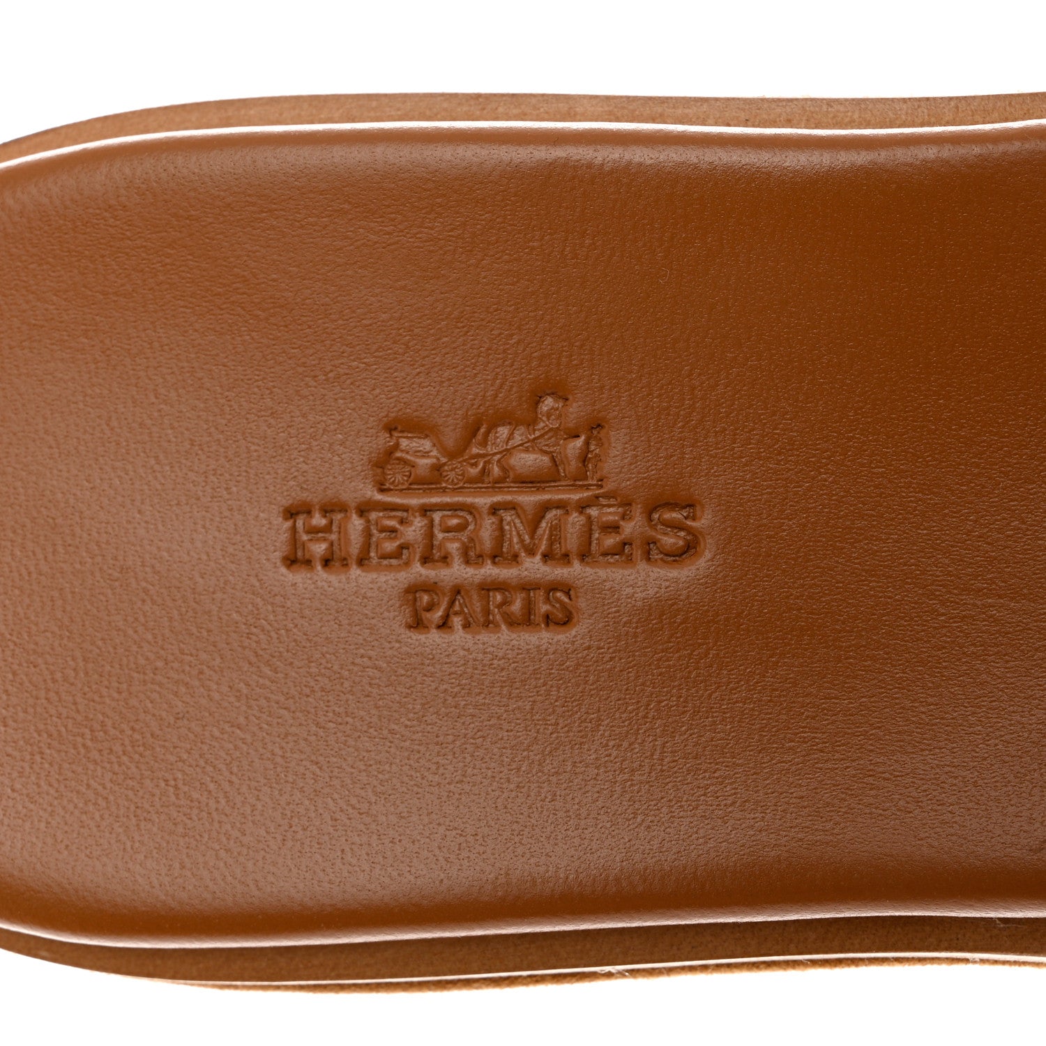Hermes Calfskin Cork Eze 30 Sandals 39 Marron Glaise 7 of 9