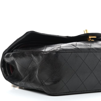Chanel Lambskin Quilted Small Double Flap Black 16 of 17