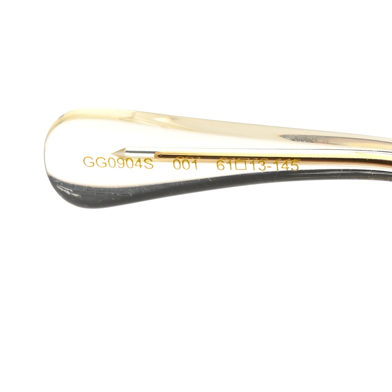 Gucci Aviator Sunglasses GG0904S Gold 6 of 9