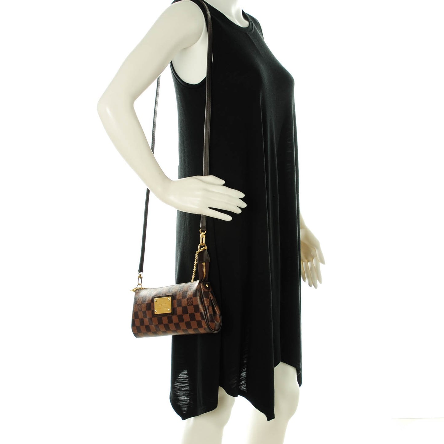 Damier Ebene Eva Clutch