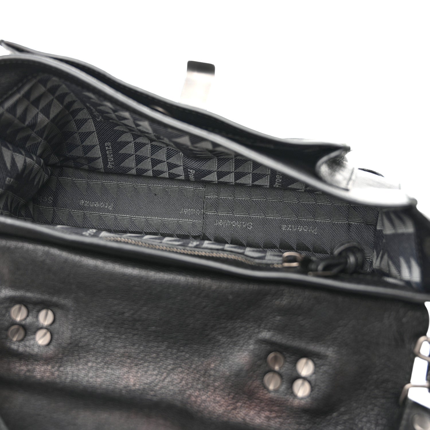Proenza Schouler Lambskin Tiny PS1 Satchel Black 5 of 13