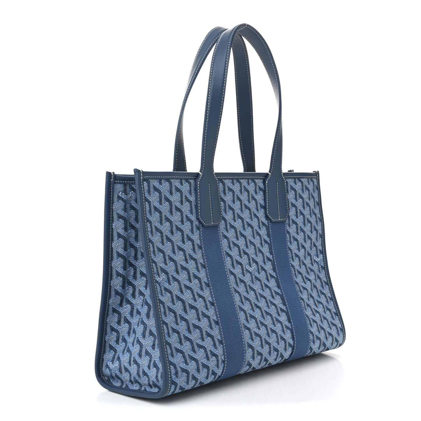 Goyardine Villette PM Tote Ocean Blue