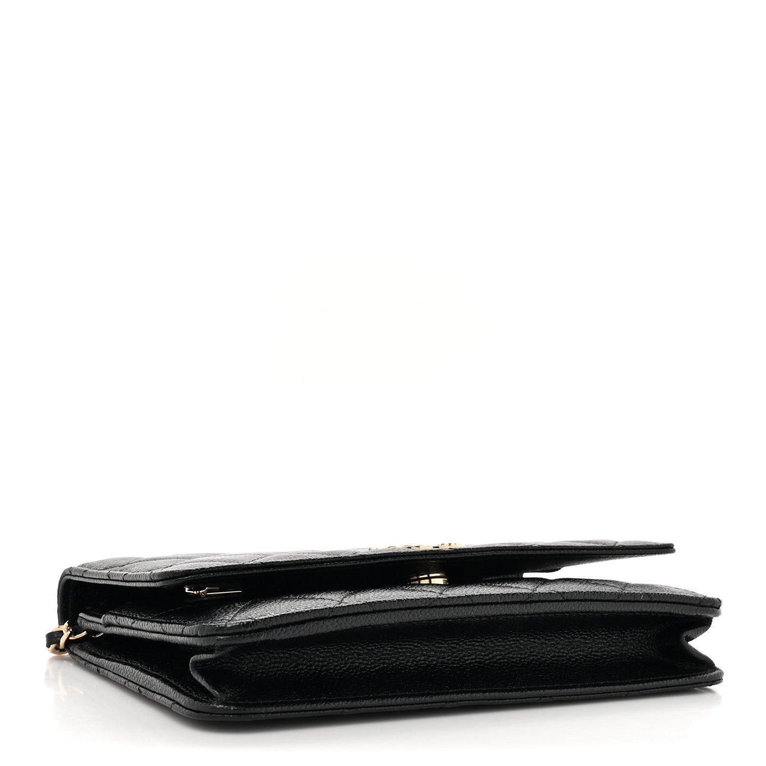 Chanel Caviar Quilted Multi Chain Wallet On Chain WOC Black 4 of 12