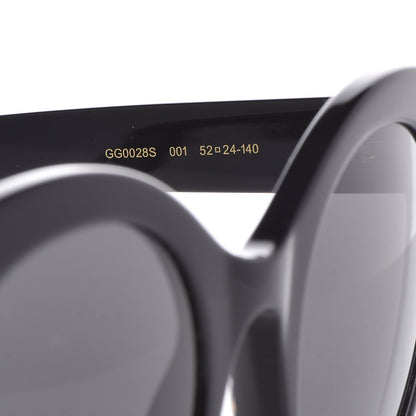 Gucci Round GG Sunglasses GG0028S Black 6 of 6