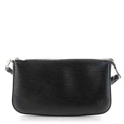 Louis Vuitton Epi Pochette Accessories NM Black 1 of 7
