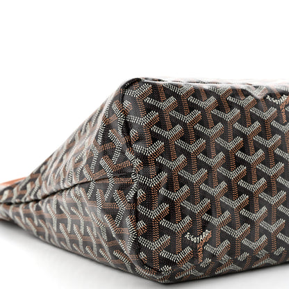 Goyard Goyardine Boheme Hobo Black Gold 11 of 12