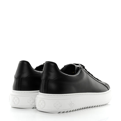 Louis Vuitton Calfskin Time Out Sneakers 41.5 Black 4 of 9