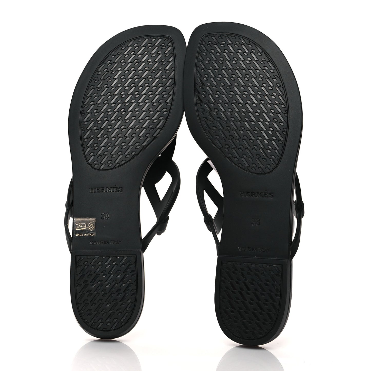 Rubber Womens Egerie Sandals 38 Black