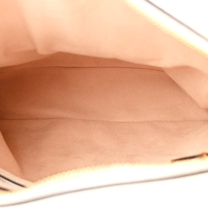 Gucci GG Supreme Monogram Small Horsebit 1955 Shoulder Bag Beige Mystic White 5 of 12