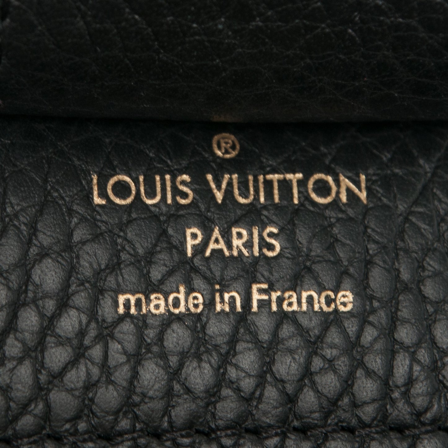 Damier Ebene Cuir Taurillon Brittany Black