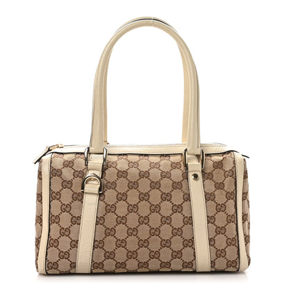 Gucci Monogram Small Abbey Boston Off White 1 of 12