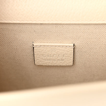 Gucci Textured Calfskin Crystal Mini Dionysus Shoulder Bag Mystic White 6 of 13