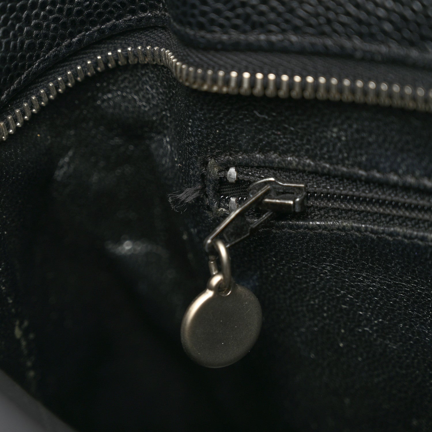 Chanel Caviar Quilted Medallion Tote Black 12 of 13