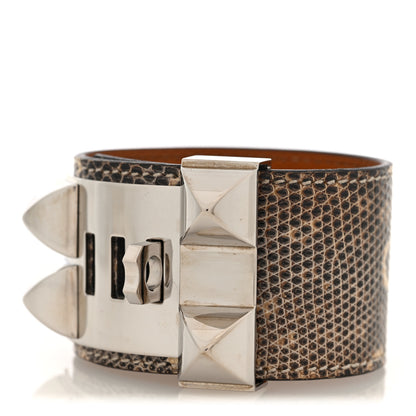 Hermes Lizard Collier de Chien CDC Bracelet S Ombre 3 of 4