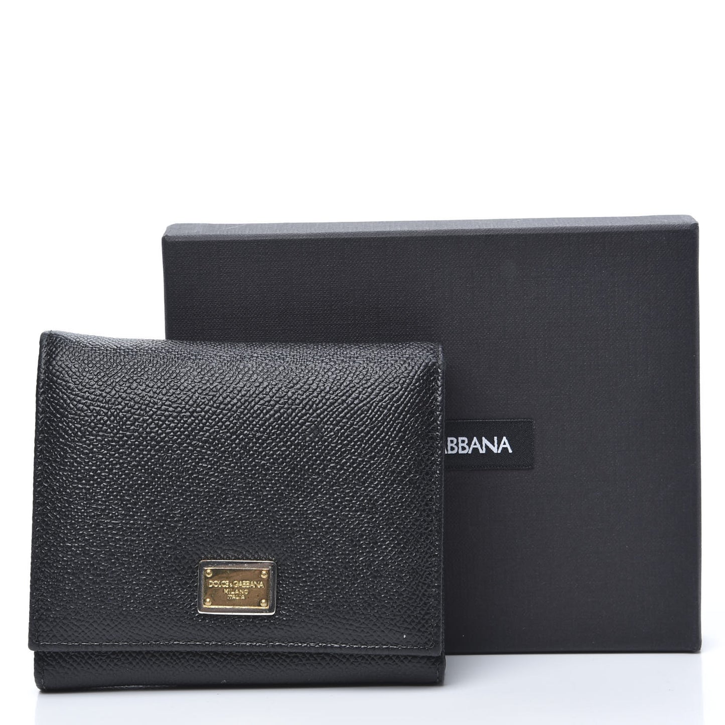 Dauphine Compact Wallet Black