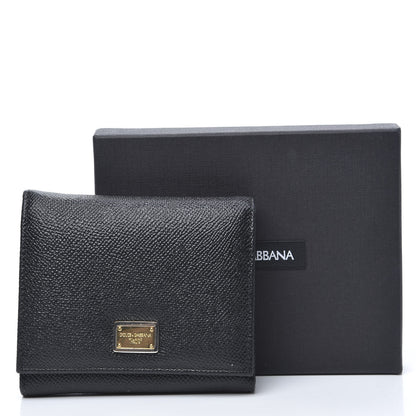 Dolce & Gabbana Dauphine Compact Wallet Black 11 of 11