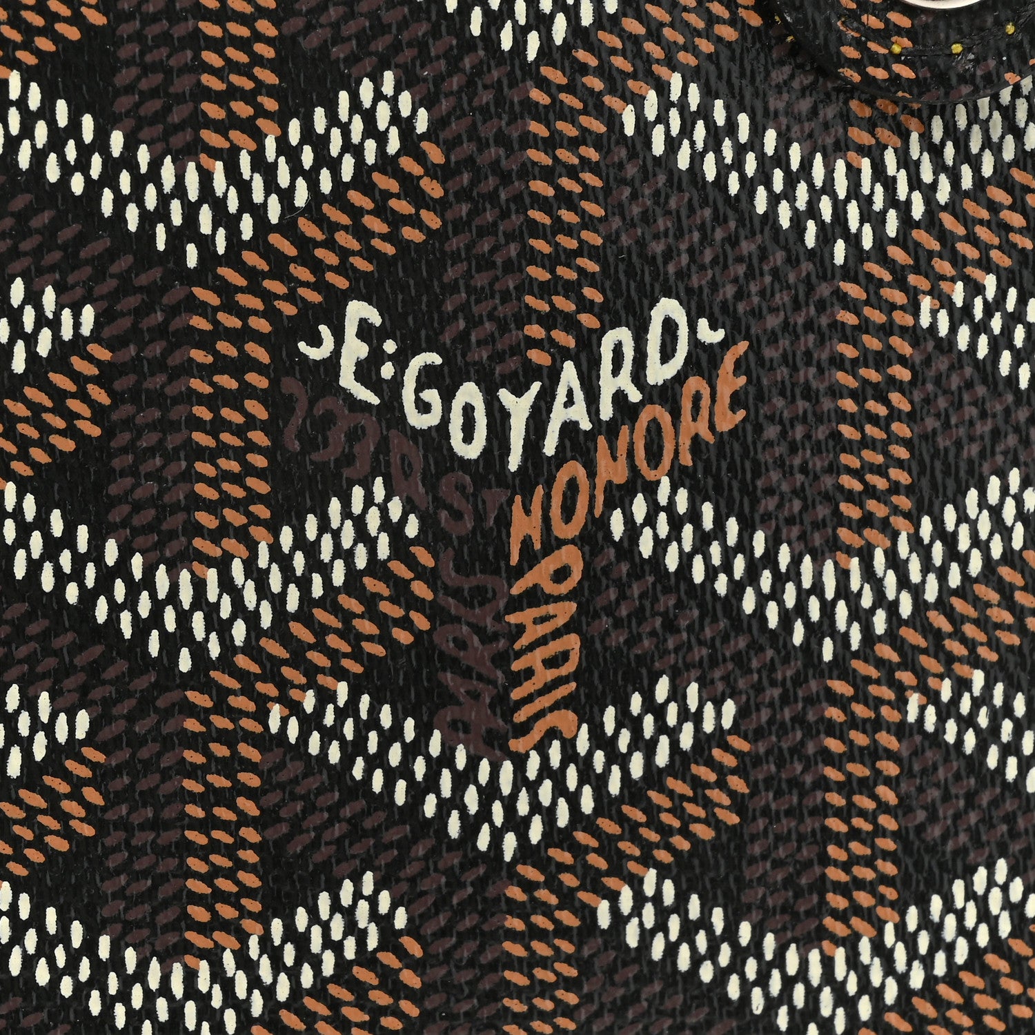 Goyard Goyardine Montmartre Glasses Case GM Black 6 of 11