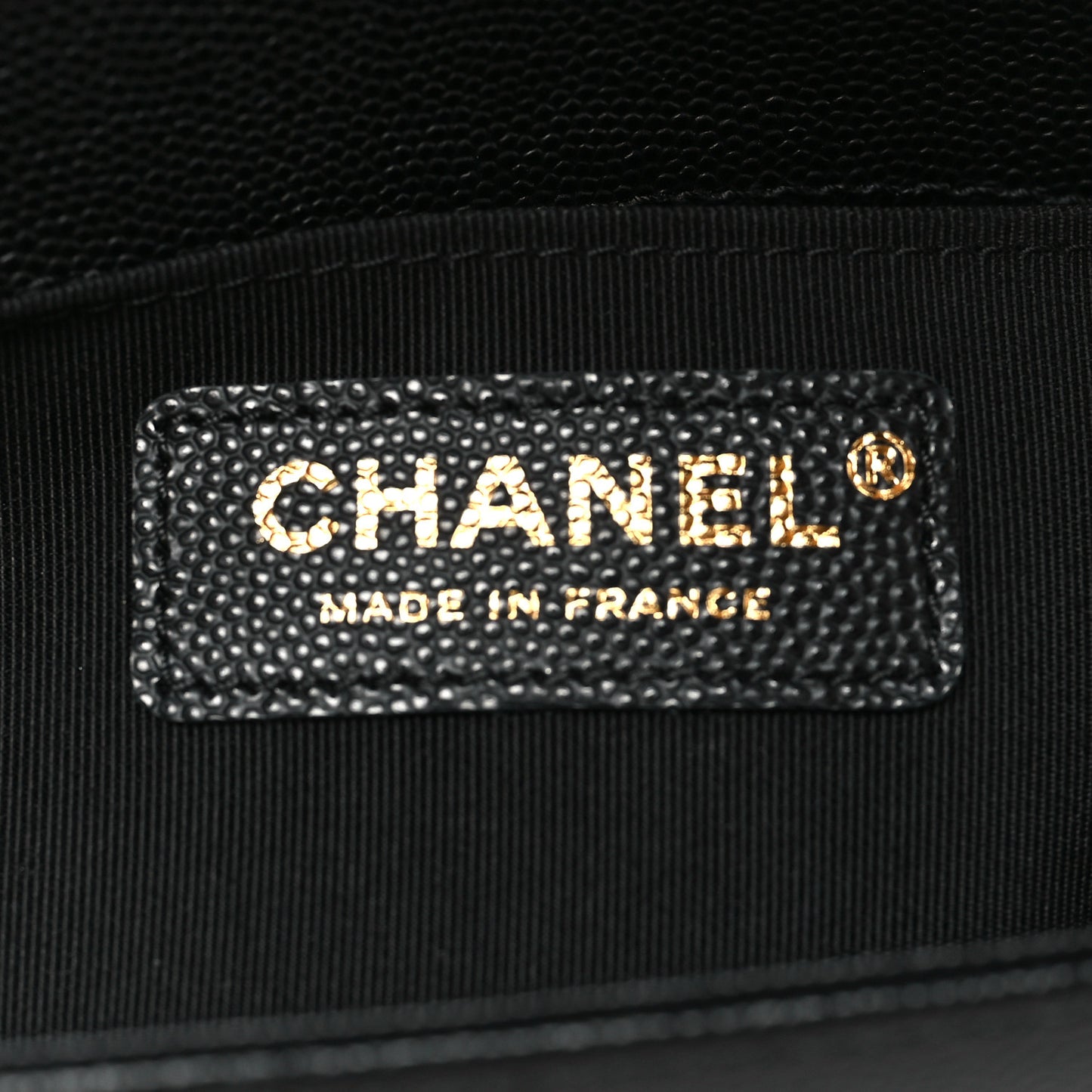 Caviar Quilted Small Boy Flap Black