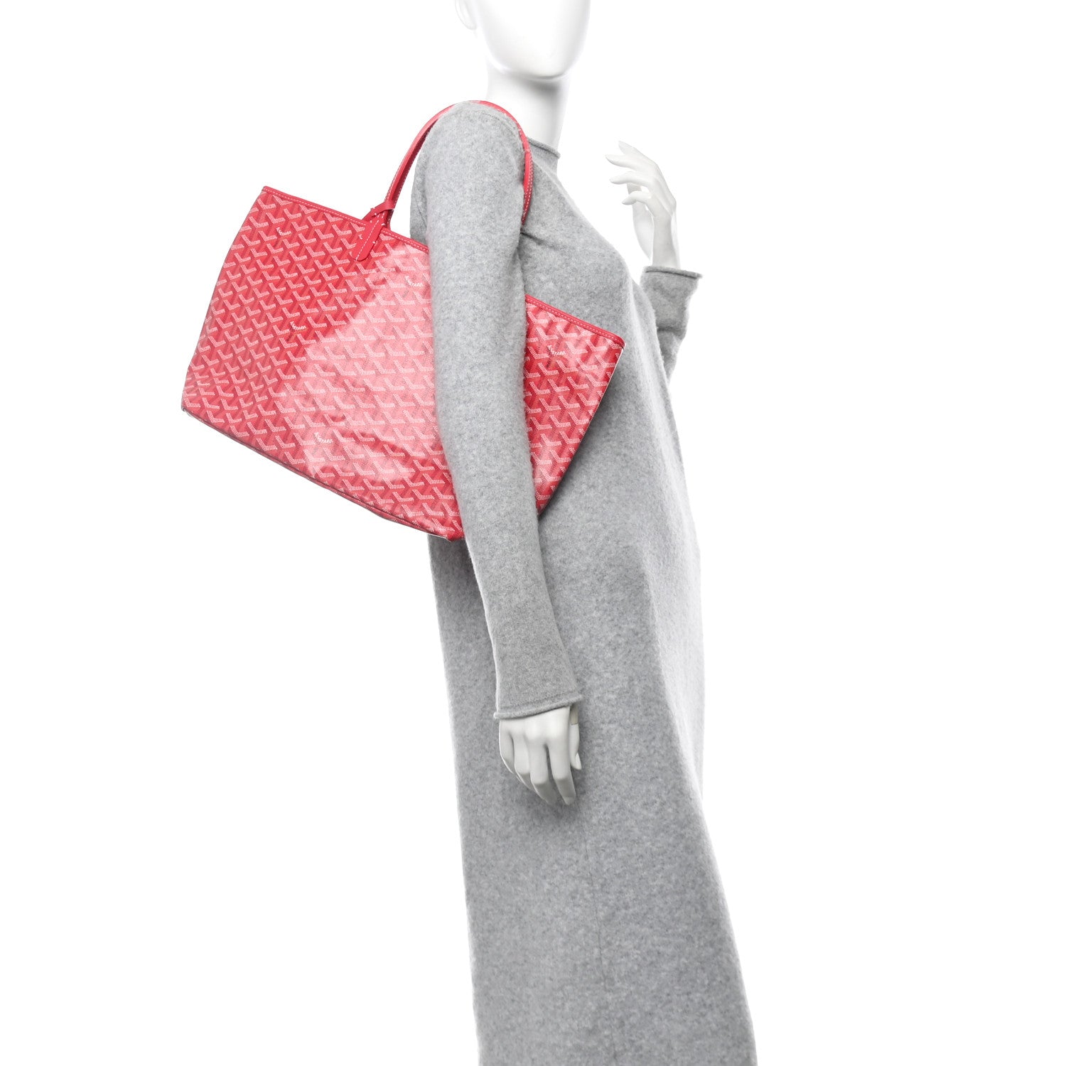 Goyard Goyardine Le Jardin Saint Louis PM Fuchsia 2 of 11