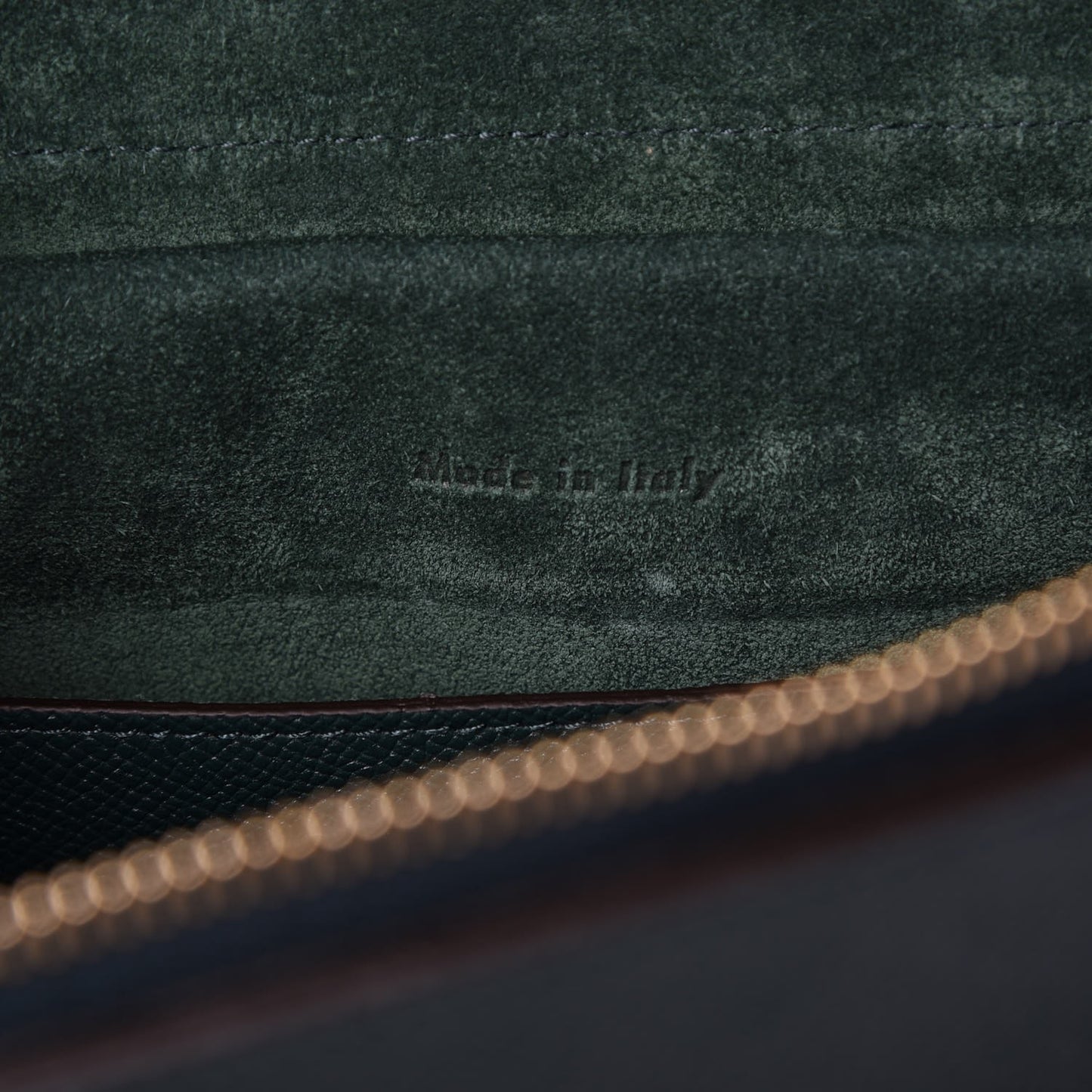 Baby Grained Calfskin Micro Belt Bag Amazone