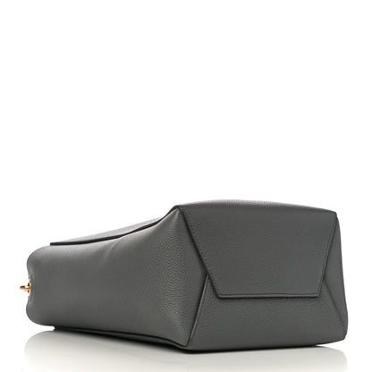 Celine Soft Grained Calfskin Small Sangle Bucket Bag Grey 4 of 10