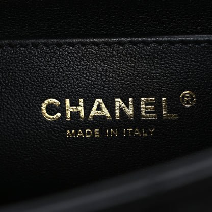 Chanel Lambskin Quilted Mini Rectangular Flap Black 6 of 11