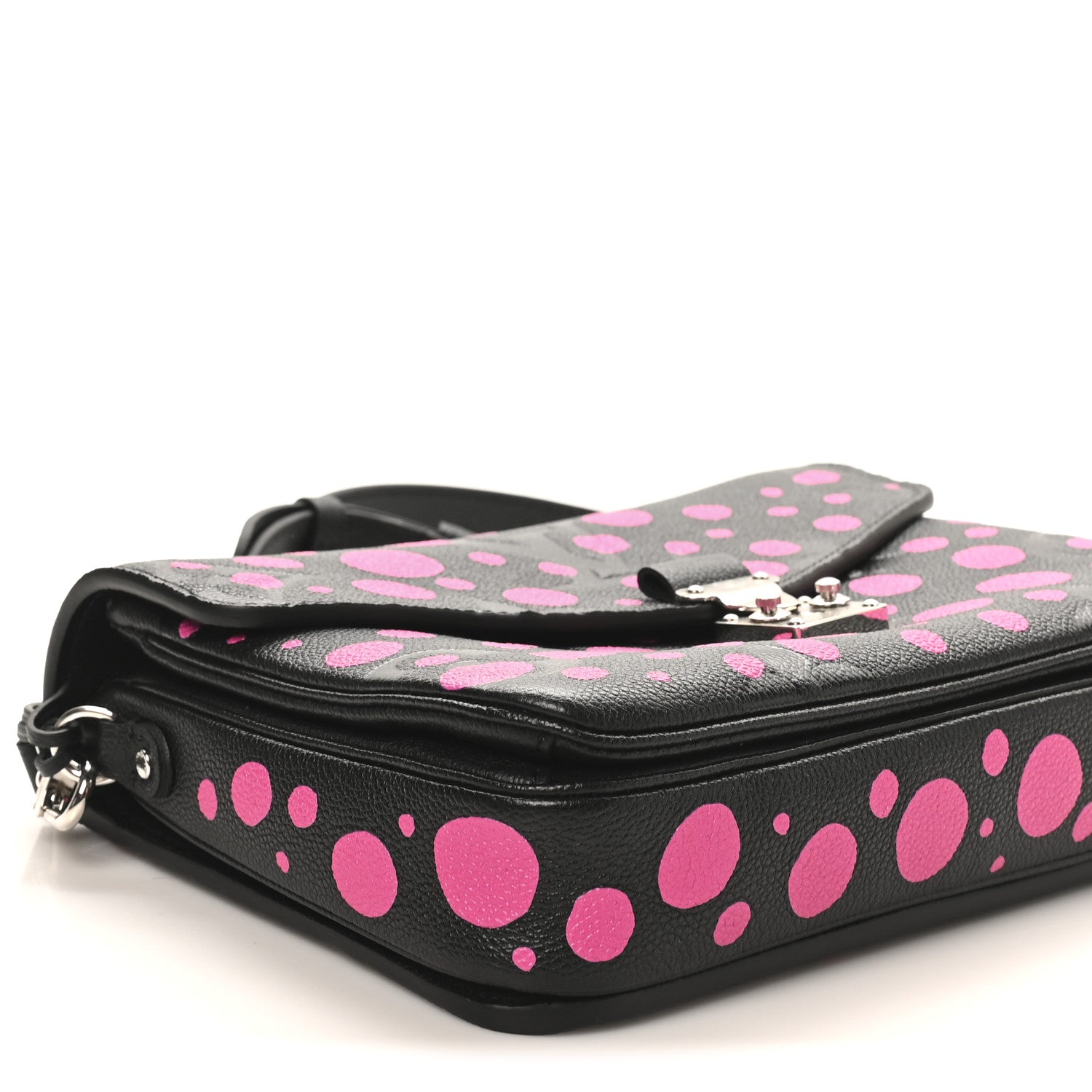 Louis Vuitton LV x YK Empreinte Monogram Giant Pochette Metis Black Fuchsia 8 of 9