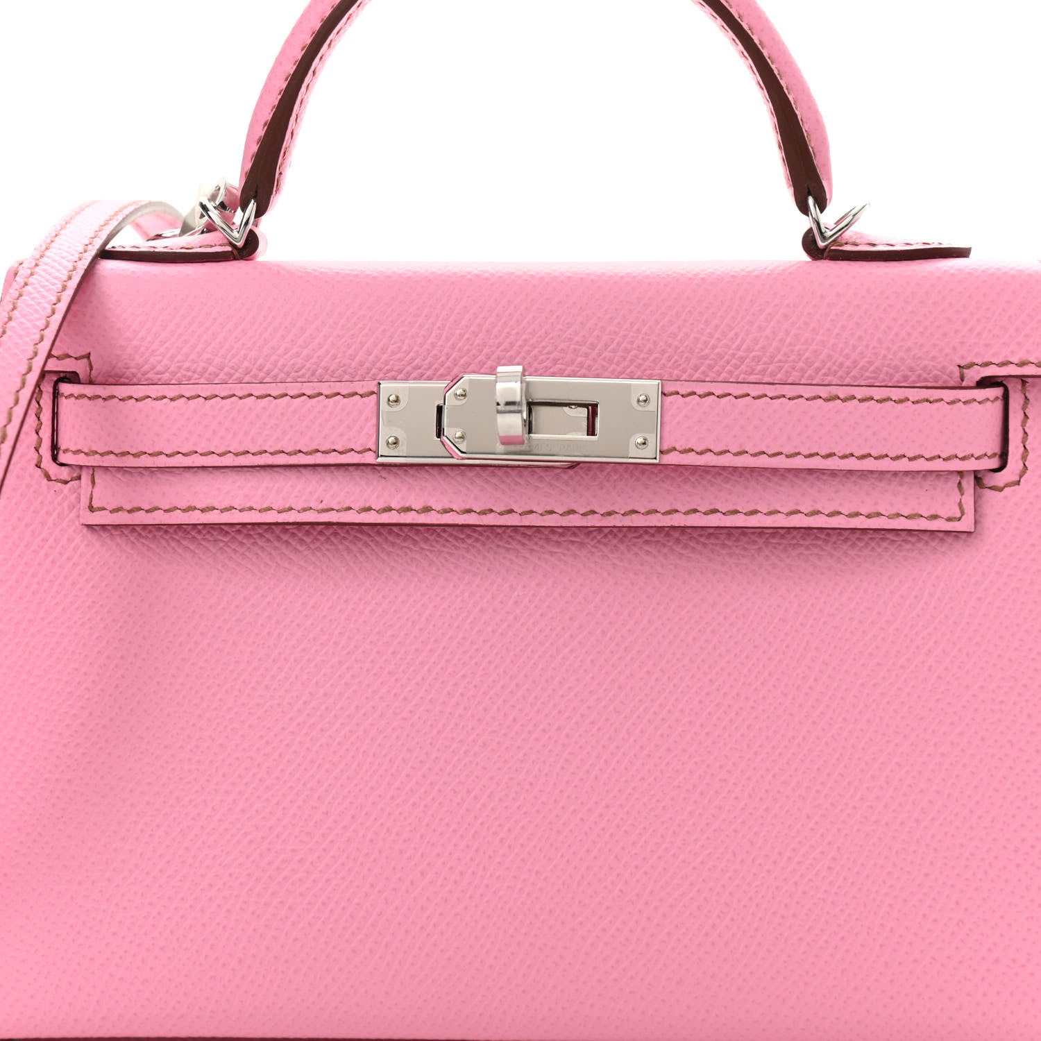 Hermes Epsom Mini Kelly Sellier 20 5P Pink 8 of 11