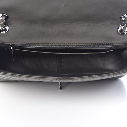 Chanel Lambskin Quilted Elementary Chic Flap Grey 5 of 18