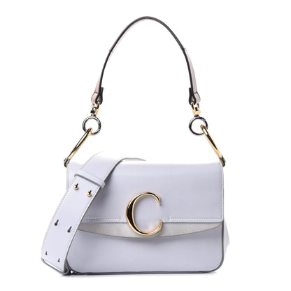 Chloe Calfskin Small C Double Carry Light Cloud 1 of 5