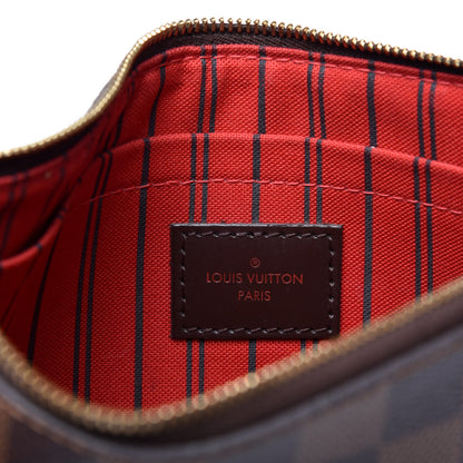 Louis Vuitton Damier Ebene Neverfull MM GM Pochette 8 of 9