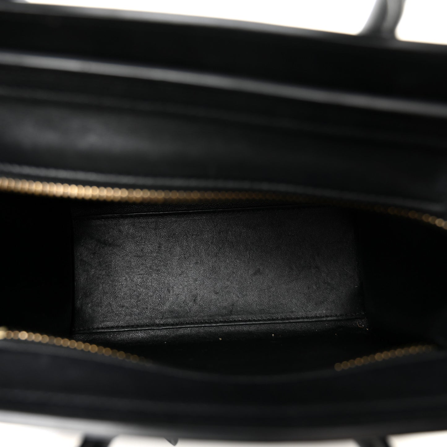 Smooth Calfskin Nano Luggage Black
