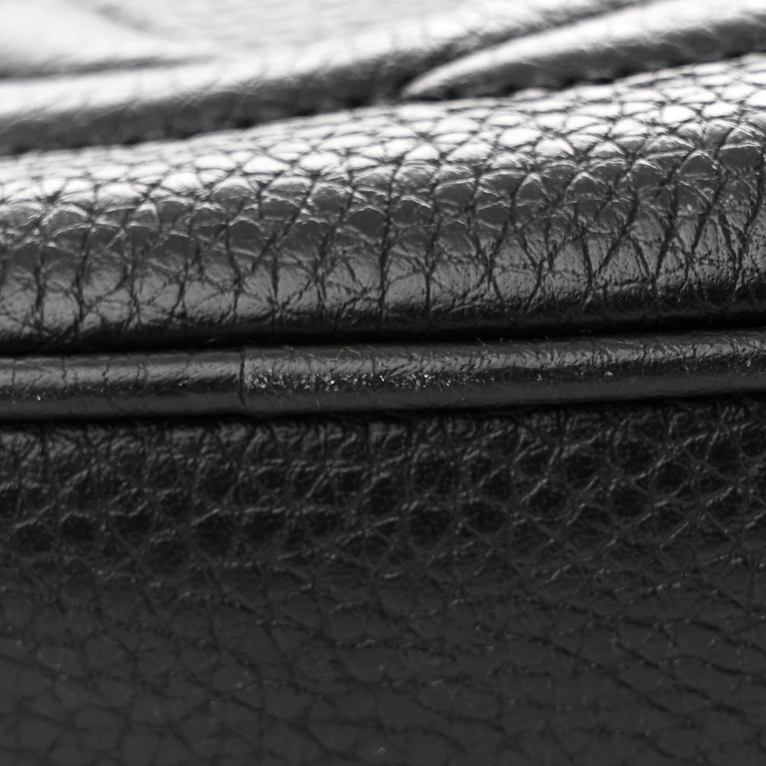 Gucci Pebbled Calfskin Small Soho Disco Bag Black 11 of 12